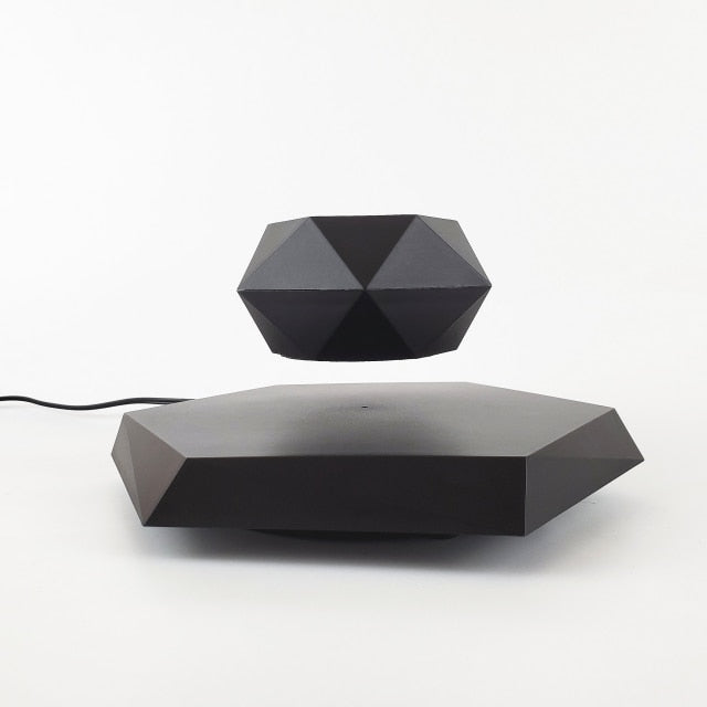 Magnetic Levitating Flower Pot Black